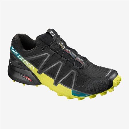 Salomon SPEEDCROSS 4 Mens Trail Running Shoes Black | Salomon South Africa